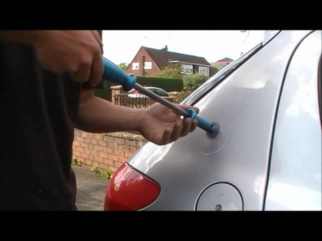 TDL Dent & Scratch Repair, how to remove a car dent with paintless dent removal