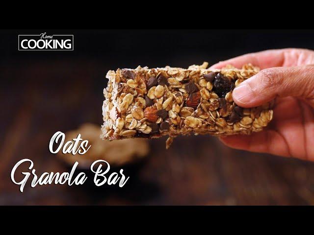 No Bake Granola bar | Healthy Snacks for Weight loss | Protein Bar Recipe | Homemade Granola bar