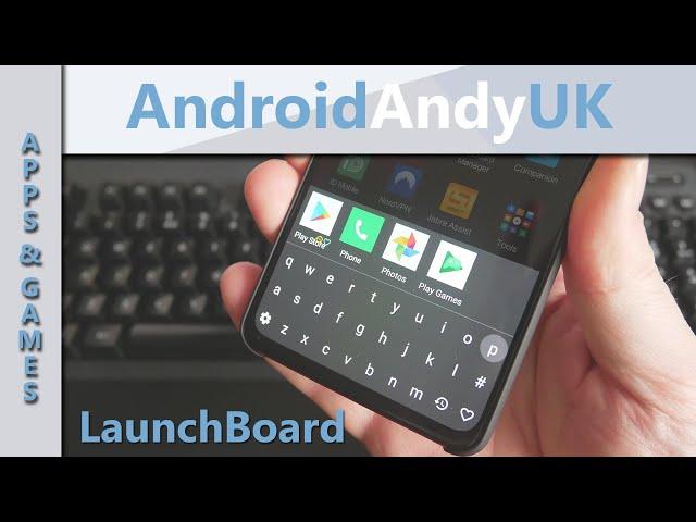 LaunchBoard - Essential Android App