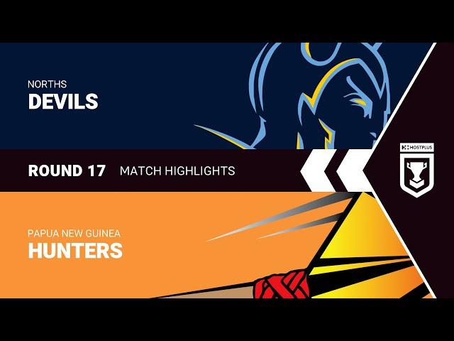 Hostplus Cup Round 17, 2024 'Clash of the Week' - Devils v Hunters