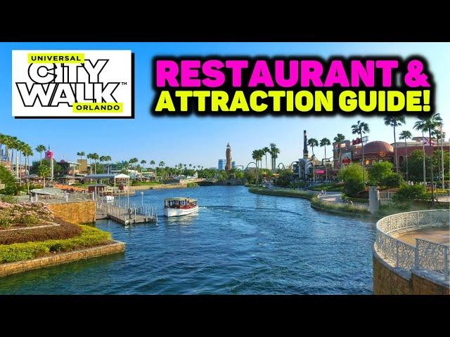 CITYWALK Orlando - 2024 Restaurant & Attraction Guide! - Universal Orlando Resort