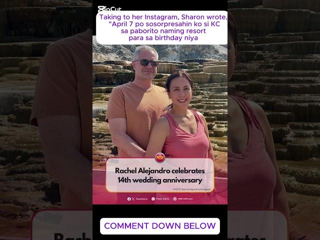 Rachel Alejandro celebrated a milestone event in her life as14th wedding anniversary.  #viralvideo