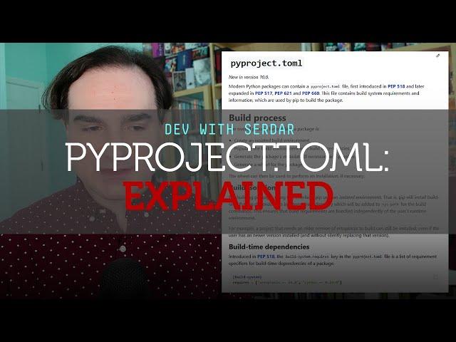 Pyproject.toml: The modern Python project definition file, explained