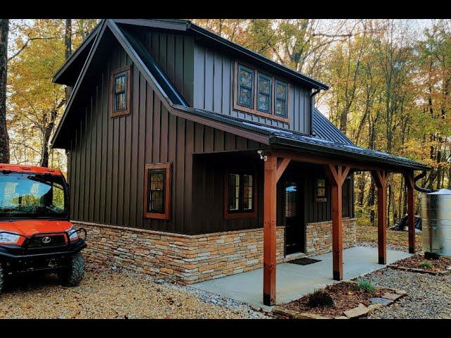 The Perfect 600 Square Foot Getaway Cabin  - Video Tour