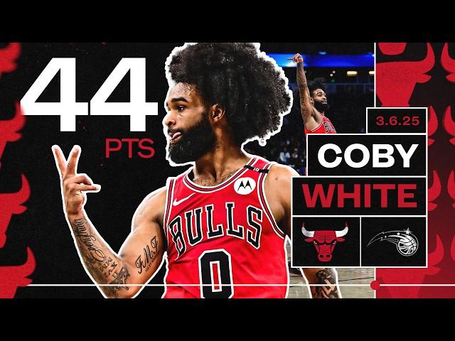 Coby White scores a CAREER HIGH 44 POINTS at Orlando 