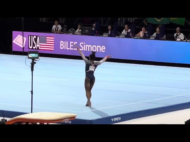 Simone Biles - FX TF 2023 Antwerp (HUGE SCORE 15.166) GOLD