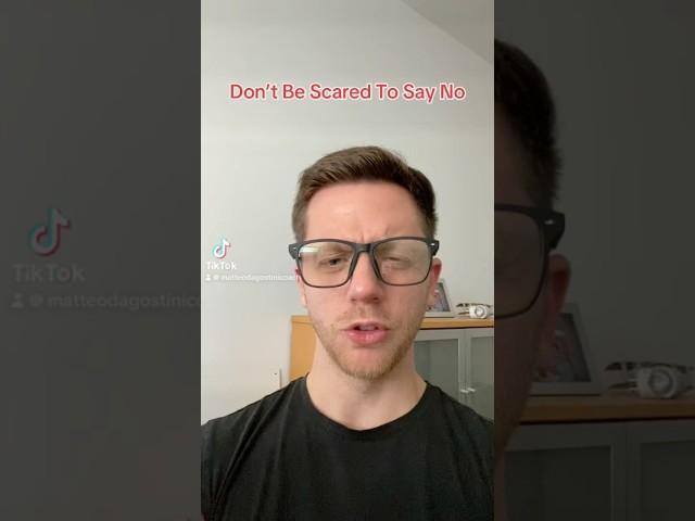 Don’t be scared to say no! #relationshipcoach #relationshipcoaching #dontbescaredtosayno