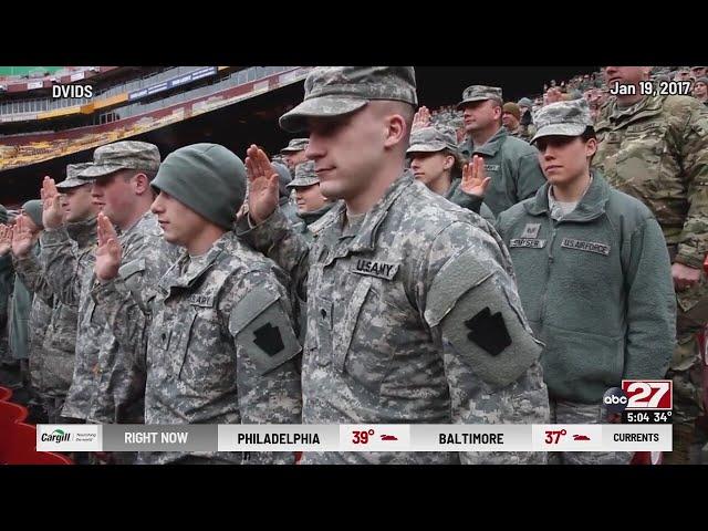 Hundreds of Pennsylvania National Guards soldiers, airmen heading to DC for Trump inauguration