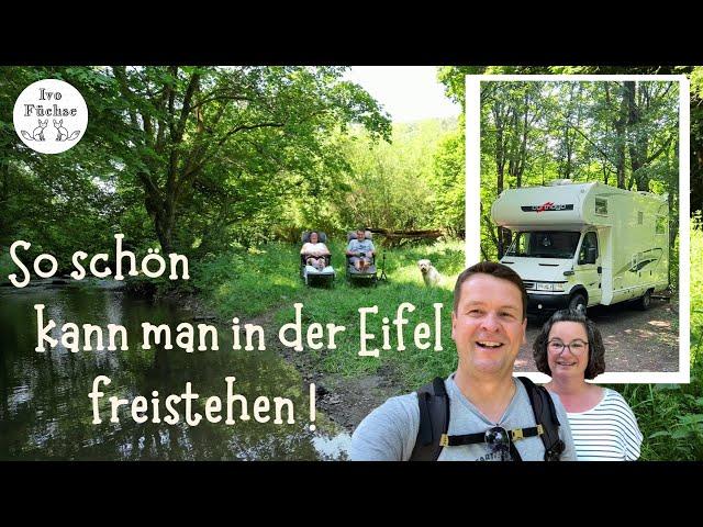 Mit Wohnmobil freistehen in der Eifel / Wanderwochenende bei Maria Laach und 4 Berge-Tour / Vlog #19