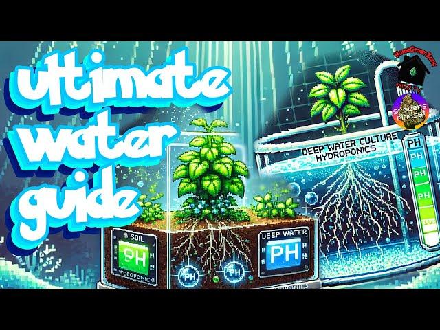 how to STABILIZE pH for watering indoor exotic plants - Indoor farming Soil vs Hydro E10 #SE3000SF