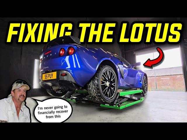 Fixing the problems on my CRASHED Lotus Exige!