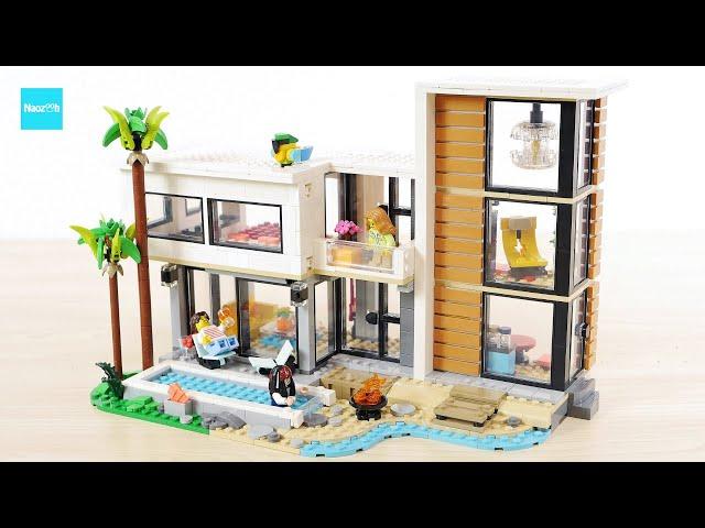 レゴ クリエイター モダンな家 31153 ／ LEGO Creator 3-in-1 Modern House Speed build & Review