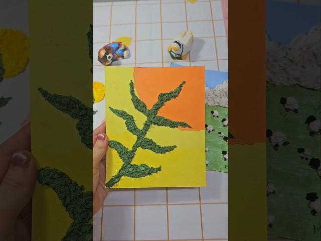 Tissues paper art  #shortvideo #diy #art #simpleart