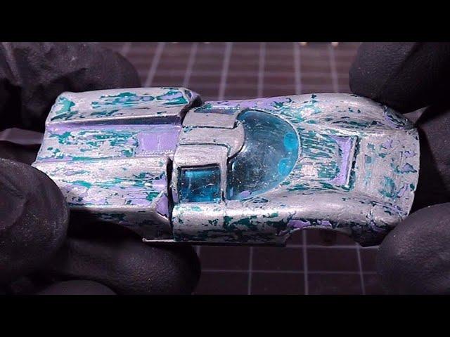 REDLINE HOT WHEELS RESTORATION - Aqua Lola GT70 - Zinc Plating