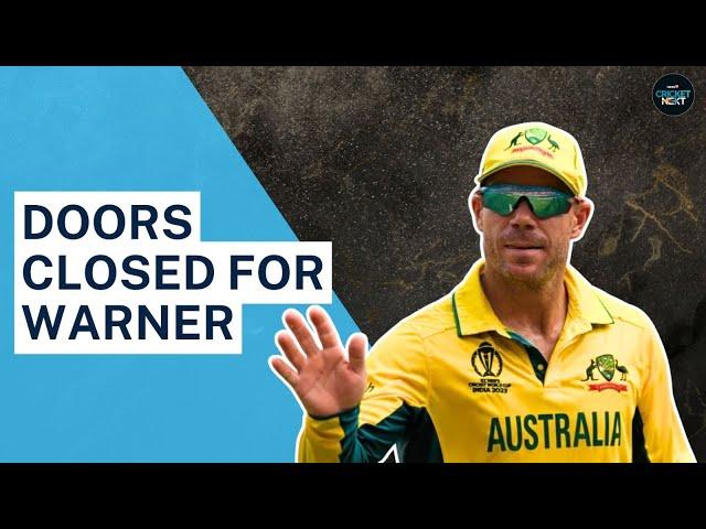 Australia Confirm Warner Won't be Considered For 2025 Champions Trophy