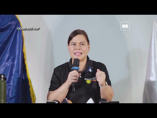 FULL VIDEO: VP Sara Duterte holds press conference in Zamboanga City | Nov. 27