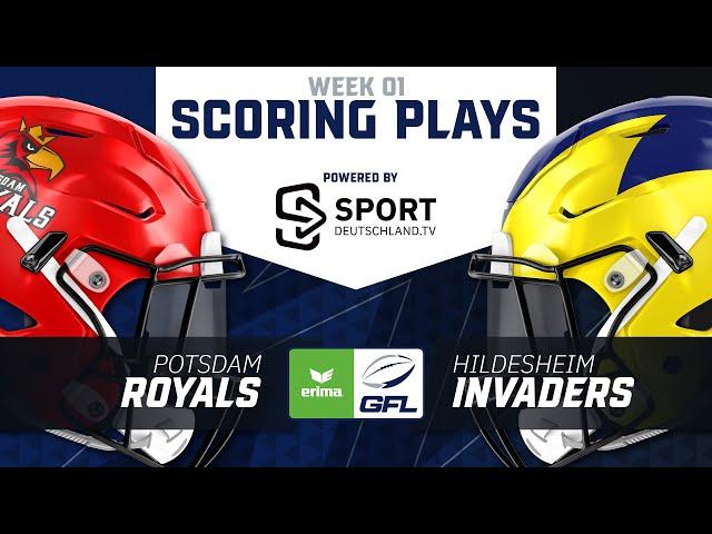 Potsdam Royals vs. Hildesheim Invaders|  Highlights - ERIMA GFL, 1. Spieltag | SDTV Football