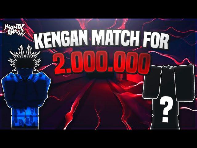 KENGAN AGAINST SENSHU FOR $2.000.000 | Mighty Omega