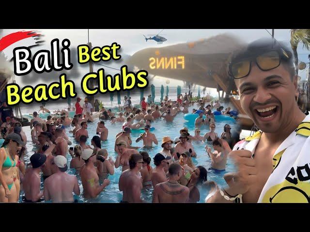 THE BEST BEACH CLUB IN BALI | Kuta , Canggu & Seminyak | Indonesia