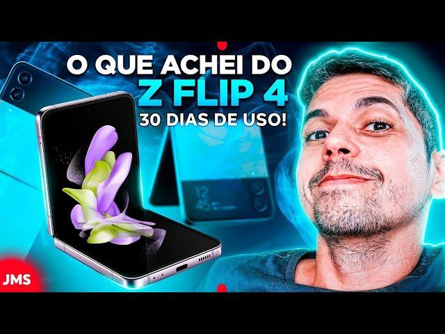 VALE A PENA o Samsung GALAXY Z FLIP 4? ANÁLISE APÓS 30 DIAS DE USO!