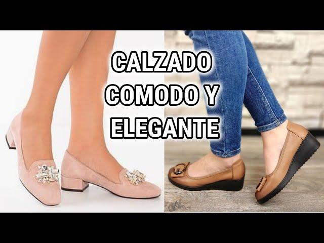 CALZADO COMODO BONITO Y ELEGANTE DE MODA OTOÑO INVIERNO 2023 2024 ZAPATOS COMODOS MODERNOS