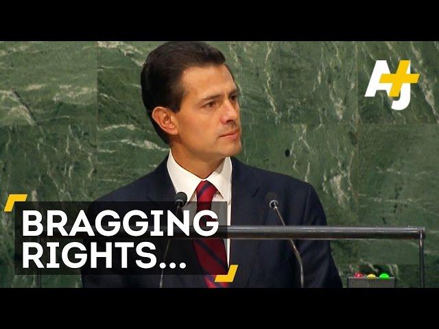 Enrique Peña Nieto Brags About Mexico's Human-Rights Legislation At UN General Assembly