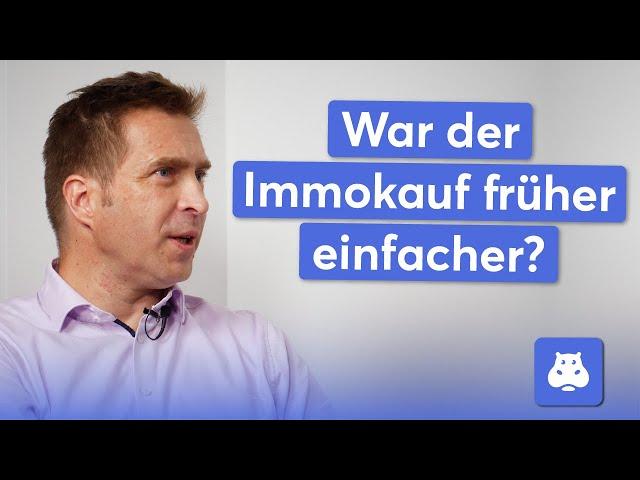 War es früher wirklich leichter eine Immobilie zu finanzieren? | Prof. Dr. Tobias Just Teil 1/2