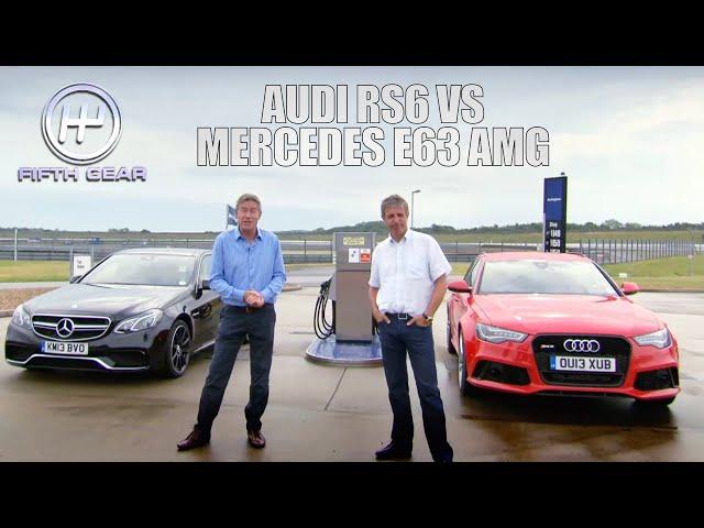 Audi VS Mercedes: The FULL Challenge | Fifth Gear Classic