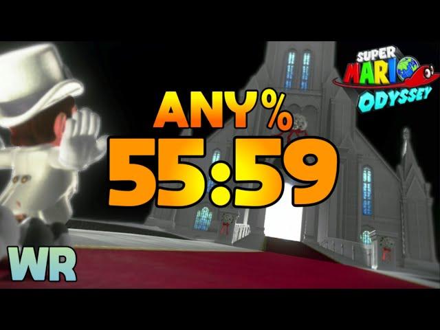 [WR] Super Mario Odyssey Speedrun 55:59.933