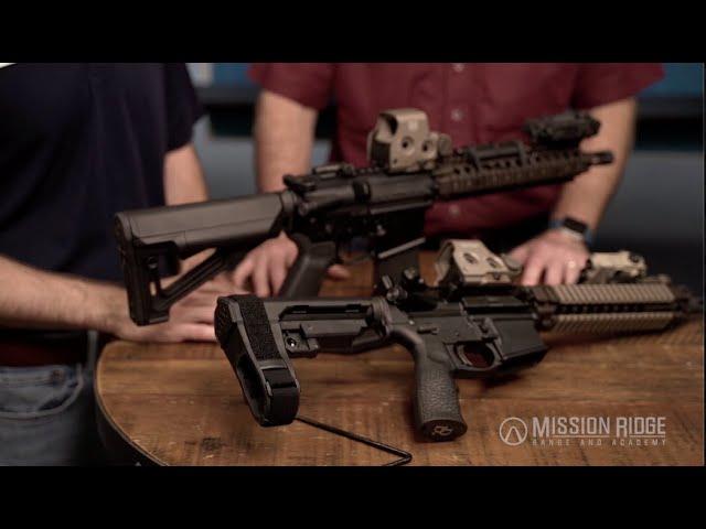 AR15 Pistol Vs. SBR: What's the difference?