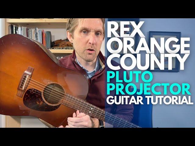 Pluto Projector Guitar Tutorial - Rex Orange County - Guitar Lessons with Stuart!