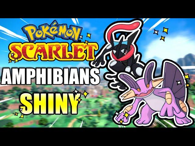 Can SHINY Amphibian Pokémon Beat Pokémon Scarlet!? 