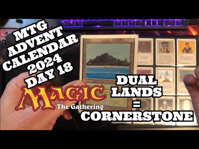 MTG | DUAL LANDS are still the cornerstone of every Magic: The Gathering collection! Advent Cal 18!