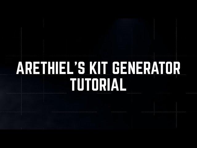 ARETHIEL'S KIT GENERATOR TUTORIAL - MAKE KITS FOR FIFA 20 CAREER MODE