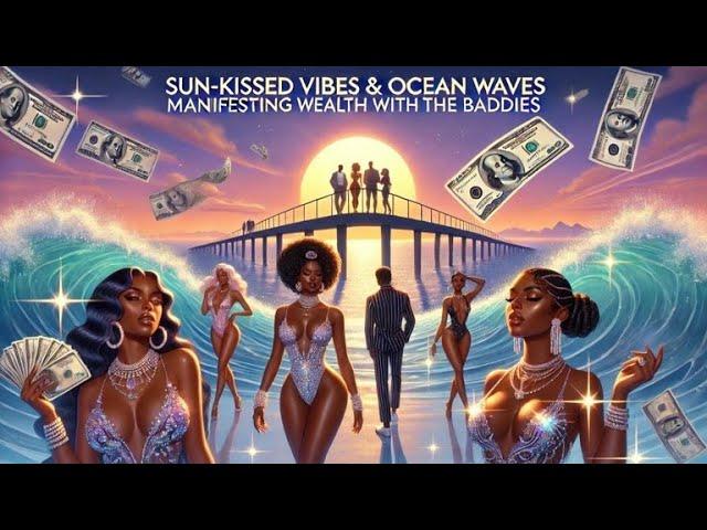 Sun-Kissed Vibes & Ocean Waves: Manifesting Wealth with the Baddies ️