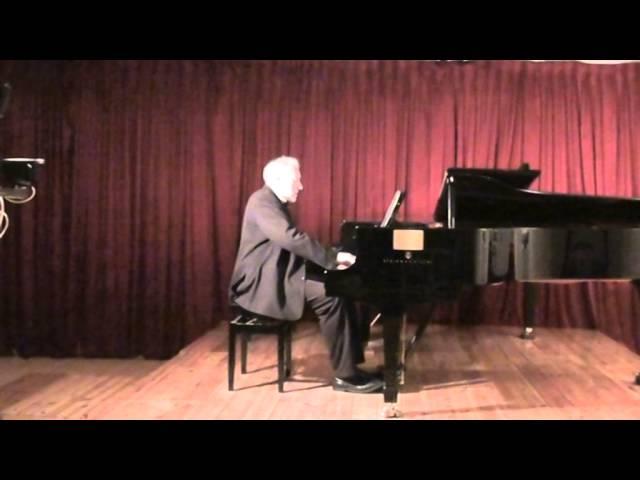 E. Vahl: "Israeli" Sonata No.3 for piano in 4 mov. Eliyahu Zabaly, pianio.