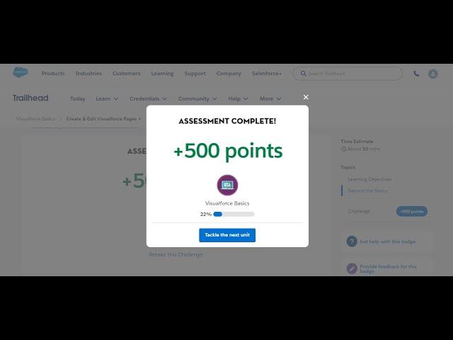 Create & Edit Visualforce Pages | Visualforce Basics - Salesforce Trailhead | Quiz Solution #2024