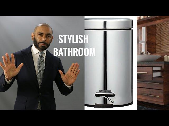 10 Bathroom Essentials Every Man Needs/How To Have a Stylish Bathroom