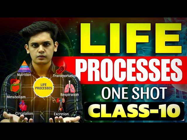 Life Processes Complete Chapter| CLASS 10 Science | NCERT Covered| Prashant Kirad