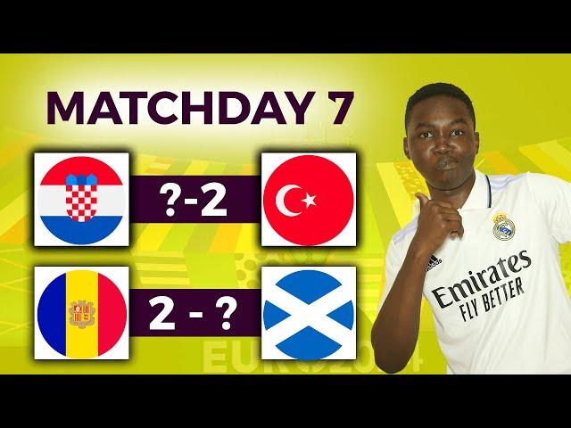 UEFA EURO 2024 Qualifiers Matchday 7 Predictions & Betting Tips | Thursday Games | Spain vs Scotland