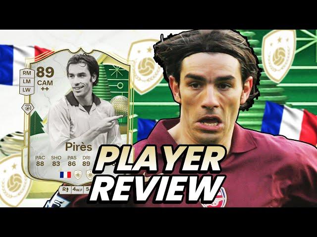 5⭐4⭐ 89 WINTER WILDCARD ICON PIRES SBC PLAYER REVIEW | FC 25 Ultimate Team