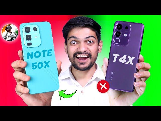 Infinix Note 50x vs Vivo T4x | Infinix Note 50x vs iqoo z10x || Don't Buy The Wrong Smartphone 