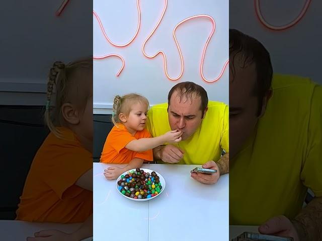 OMG!!!Dad bites baby’s gumball finger! 