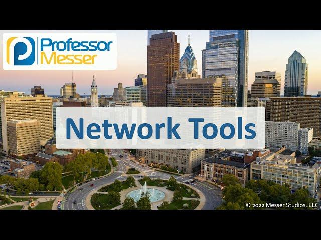 Network Tools - CompTIA A+ 220-1101 - 2.8