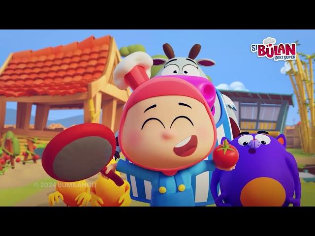 YUK NYANYI BARENG BULAN! | SI BULAN KOKI SUPER | ANIMASI ANAK | KARTUN LUCU | DOA ANAK