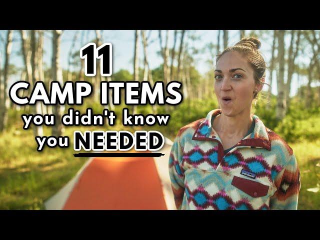 11 *Clever* Camping Items You Didn't Know You NEEDED!