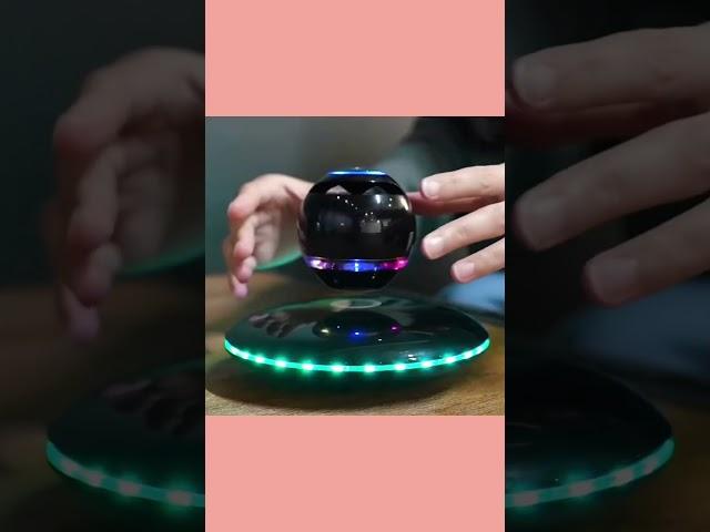 Magnetic Floating Bluetooth speakers #gadgets #products #usa #americangadget #amazon #viralshorts