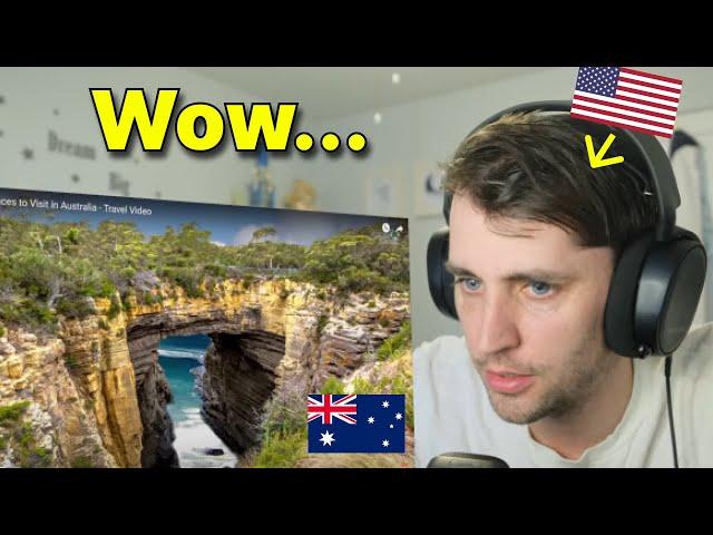 American reacts to 10 Amazing places in Australia