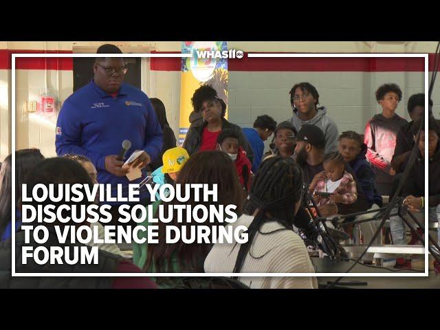 Teens talk solutions on what could help end gun violence