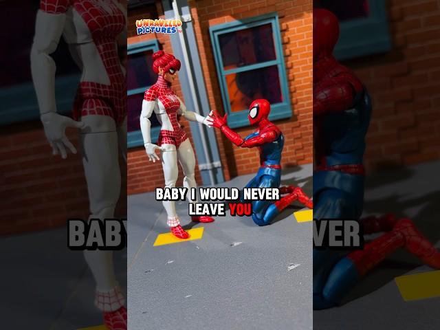 Spider-Man cheats on MJ  Marvel Stop Motion #figures #stopmotion #marvel #comedy #funny